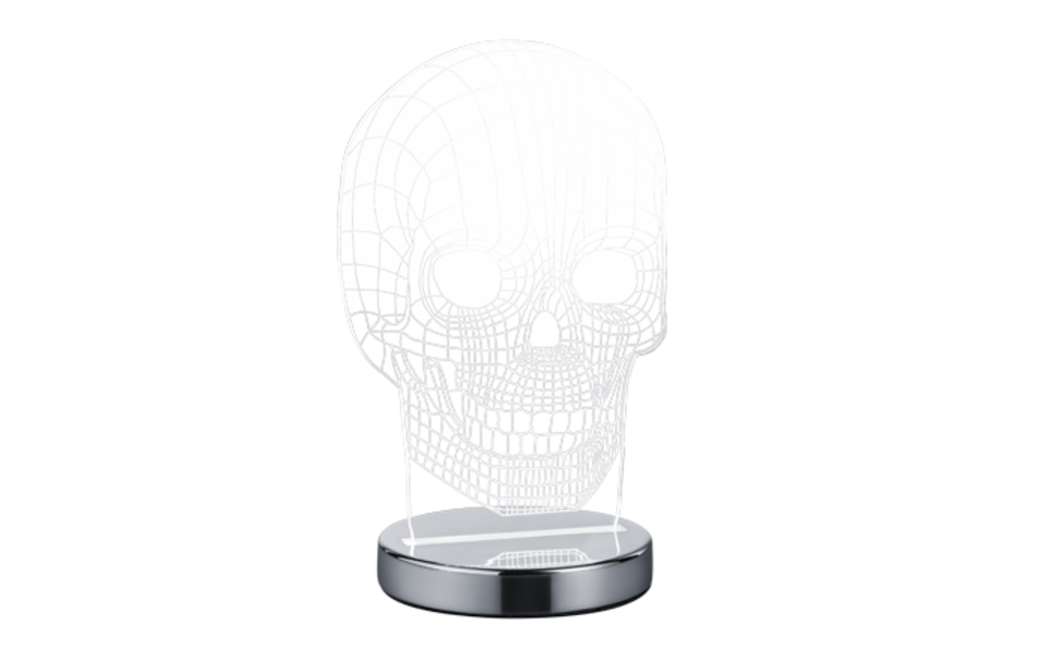Trio Lighting Trio SKULL LED table lamp | 1x 7W 600 lm 6500K | 21.5 cm