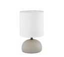 Trio Lighting Trio LUCI tafellamp | E14 Fitting | cappuccino met wit | Ø 14 cm | IP20 | excl. 1x E14 | max. 40W