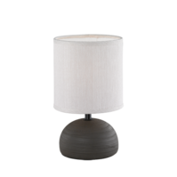 Trio LUCI tafellamp | bruin met cappuccino | IP20 | E14 Fitting