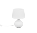 Trio Lighting Trio MARTIN table lamp | 1x E14 max 40W | white | Ø 20 cm | 29 cm