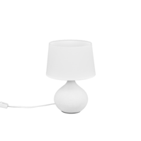 Trio MARTIN table lamp | E14 | white | Ø 20 cm