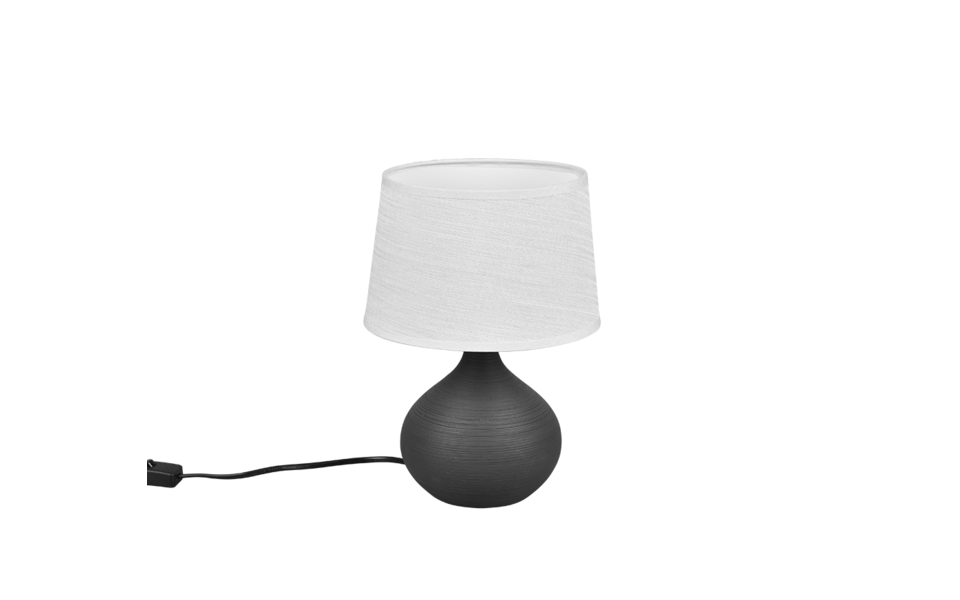 Trio Lighting Trio MARTIN tafellamp | E14 Fitting | bruin met cappuccino | Ø 20 cm | IP20 | excl. 1x E14 | max. 40W Trio Lighting Trio MARTIN tafellamp | E14 Fitting | bruin met cappuccino | Ø 20 cm | IP20 | excl. 1x E14 | max. 40W