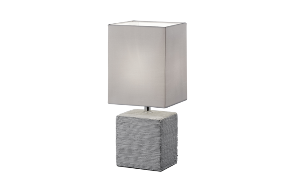 Trio Lighting Trio PING tafellamp | E14 Fitting | titaan | 13 x 11 cm | IP20 | excl. 1x E14 | max. 40W
