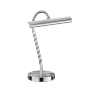 Trio CURTIS tafellamp | LED | nikkel mat | 18 x 35 cm | IP20