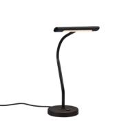 Trio CURTIS tafellamp | LED | mat zwart | 18 x 35 cm | IP20