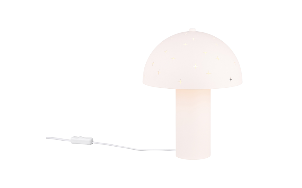 Trio Lighting Trio SETA table lamp | 1x E14 max 40W | chrome | Ø 25 cm | 32.5 cm