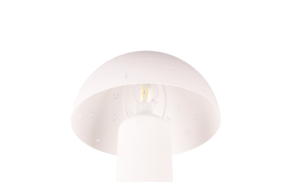 Trio Lighting Trio SETA tafellamp | E14 Fitting | wit mat | Ø 25 cm | IP20 | excl. 1x E14 | max. 28W Trio Lighting Trio SETA tafellamp | E14 Fitting | wit mat | Ø 25 cm | IP20 | excl. 1x E14 | max. 28W