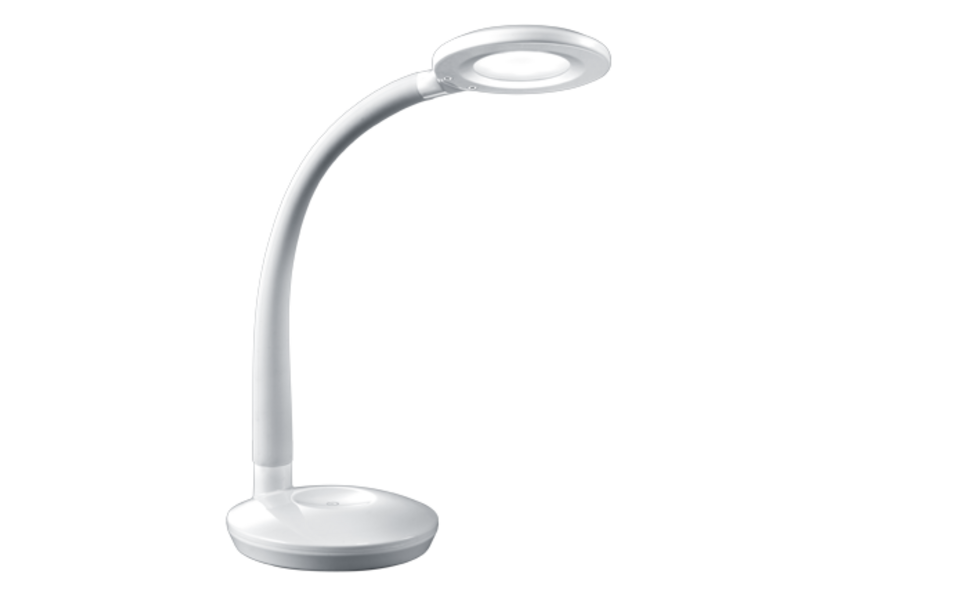Trio Lighting Trio COBRA LED table lamp | 1x 3.5W 400 lm 3000K | white | 32 cm Trio Lighting Trio COBRA LED table lamp | 1x 3.5W 400 lm 3000K | white | 32 cm