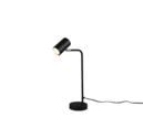 Trio Lighting Trio MARLEY tafellamp | GU10 Fitting | mat zwart | 25 x 45 cm | IP20 | excl. 1x GU10 | max. 5W