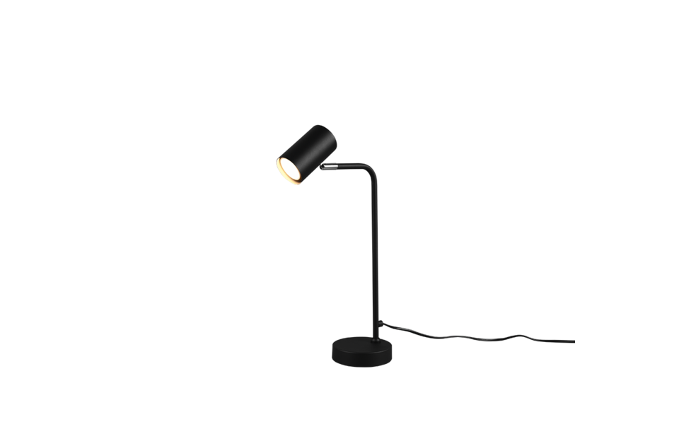 Trio Lighting Trio MARLEY table lamp | 1x GU10 | black | 45 cm