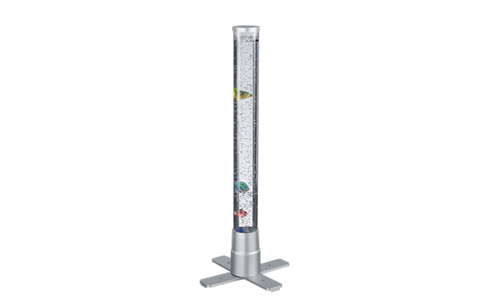 Trio Lighting Trio MOTION tafellamp | LED | titaan met multicolor | 24,6 x 24,6 cm | IP20 | 1x 2,4W | 3000K Trio Lighting Trio MOTION tafellamp | LED | titaan met multicolor | 24,6 x 24,6 cm | IP20 | 1x 2,4W | 3000K
