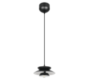 Trio Lighting Trio AMARILA pendant light | 1x E27 max 40W | black | Ø 25 cm | IP20 | 150 cm