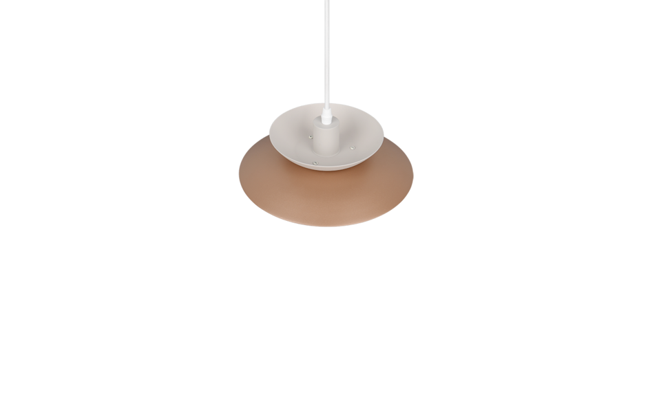 Trio Lighting Trio AMARILA hanglamp | E14 Fitting | koffie | Ø 25 cm | IP20 | excl. 1x E14 | max. 40W