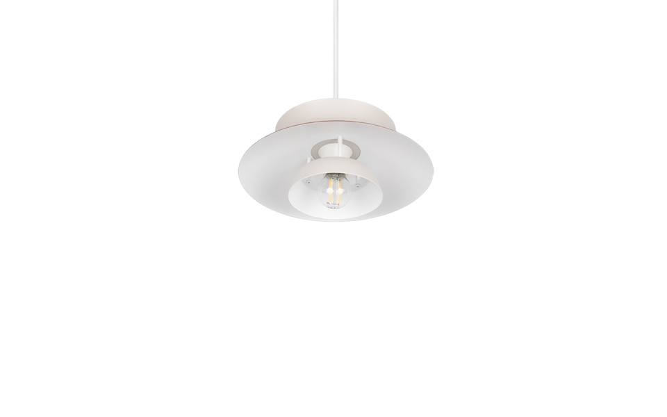 Trio Lighting Trio AMARILA pendant light | 1x E27 max 40W | mocha brown | Ø 25 cm | IP20 | 150 cm