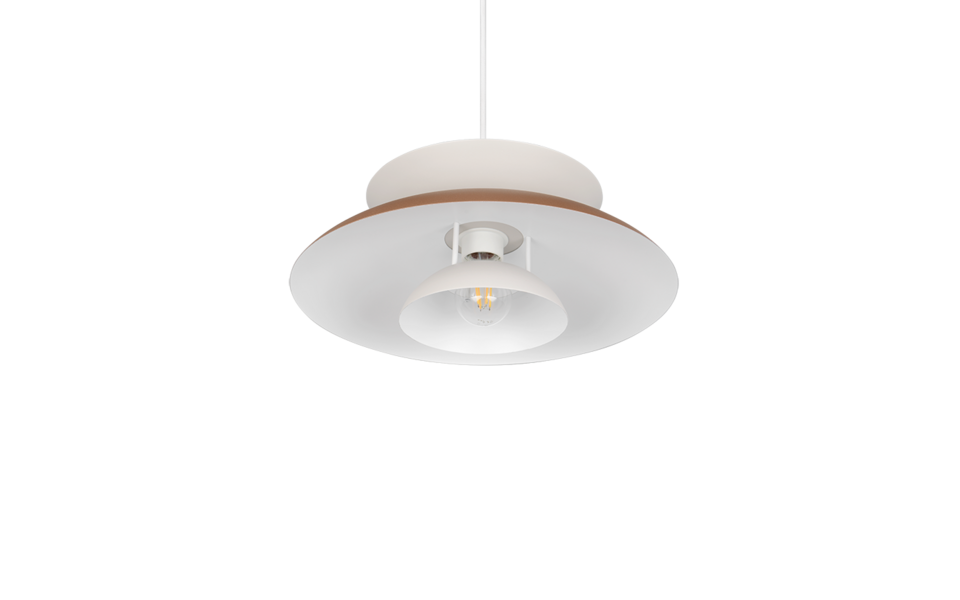 Trio Lighting Trio AMARILA hanglamp | E27 Fitting | koffie | Ø 40 cm | IP20 | excl. 1x E27 | max. 40W