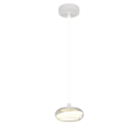 Trio Lighting Trio TARSIA hanglamp | LED | wit mat | Ø 21,5 cm | IP20 | 1x 13W | 1700 lm | 4000K | dimbaar