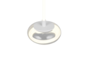 Trio Lighting Trio TARSIA LED pendant light | 1x 35W 5000 lm 4000K | chrome | Ø 21.5 cm | IP20 | 150 cm