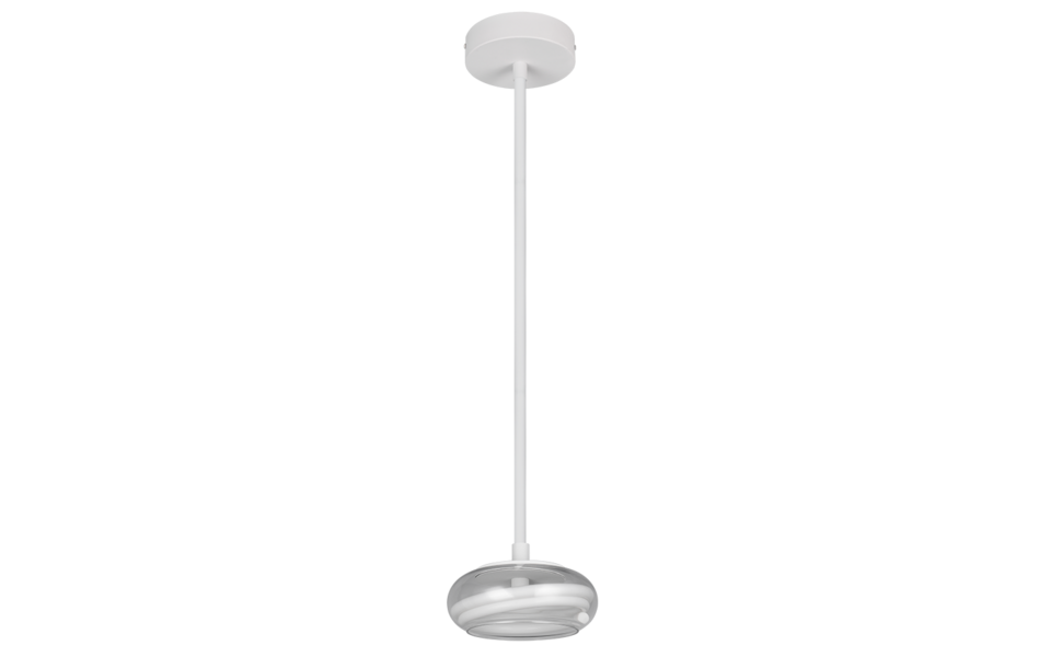 Trio Lighting Trio TARSIA hanglamp | LED | wit mat | Ø 21,5 cm | IP20 | 1x 13W | 1700 lm | 4000K | dimbaar