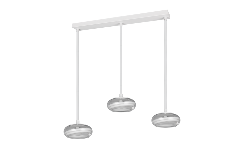 Trio Lighting Trio TARSIA LED pendant light | 3x 35W 5000 lm 4000K | chrome | IP20 | 150 cm Trio Lighting Trio TARSIA LED pendant light | 3x 35W 5000 lm 4000K | chrome | IP20 | 150 cm
