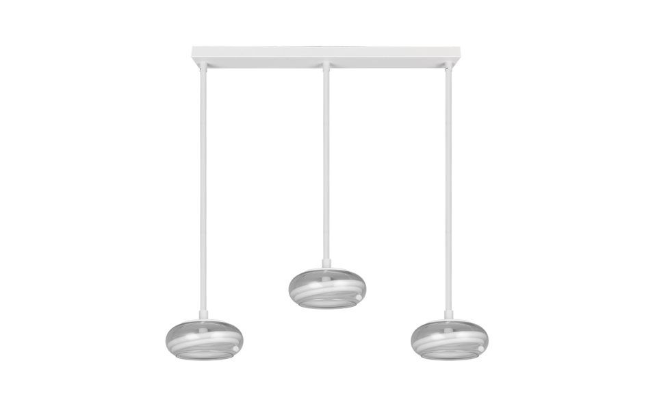 Trio Lighting Trio TARSIA LED pendant light | 3x 35W 5000 lm 4000K | chrome | IP20 | 150 cm Trio Lighting Trio TARSIA LED pendant light | 3x 35W 5000 lm 4000K | chrome | IP20 | 150 cm