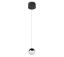 Trio Lighting Trio SENTA hanglamp | LED | chroom | Ø 12 cm | IP20 | 1x 5W | 800 lm | 4000K