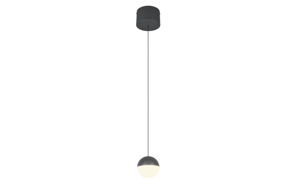 Trio Lighting Trio SENTA LED pendant light | 1x 7W 840 lm 3000K | Ø 11 cm | IP20 | 150 cm