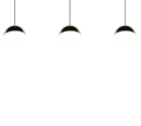 Trio Lighting Trio SENTA hanglamp | LED | chroom | 62 x 10 cm | IP20 | 3x 5W | 800 lm | 4000K