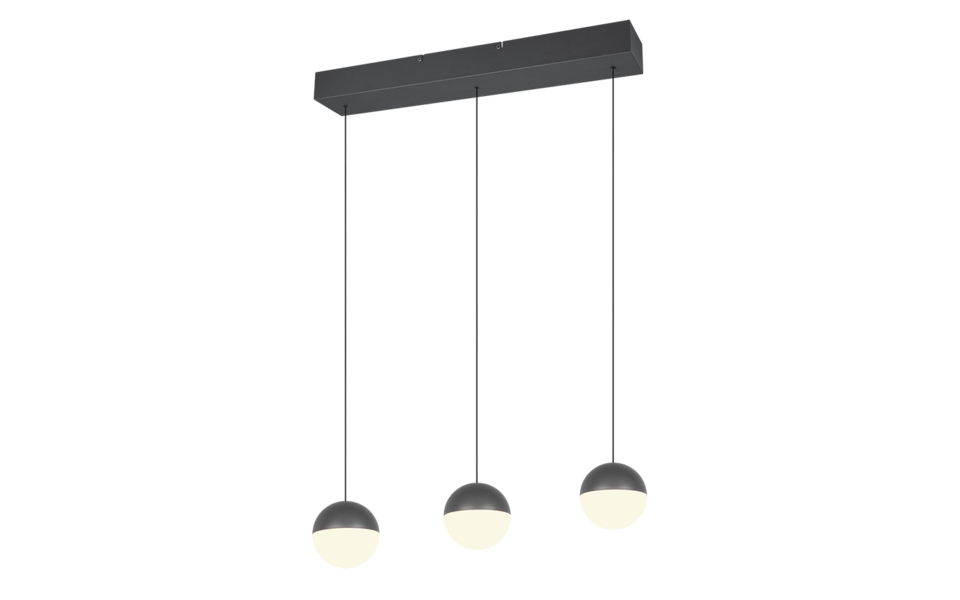 Trio Lighting Trio SENTA LED pendant light | 3x 7W 840 lm 3000K | IP20 | 150 cm