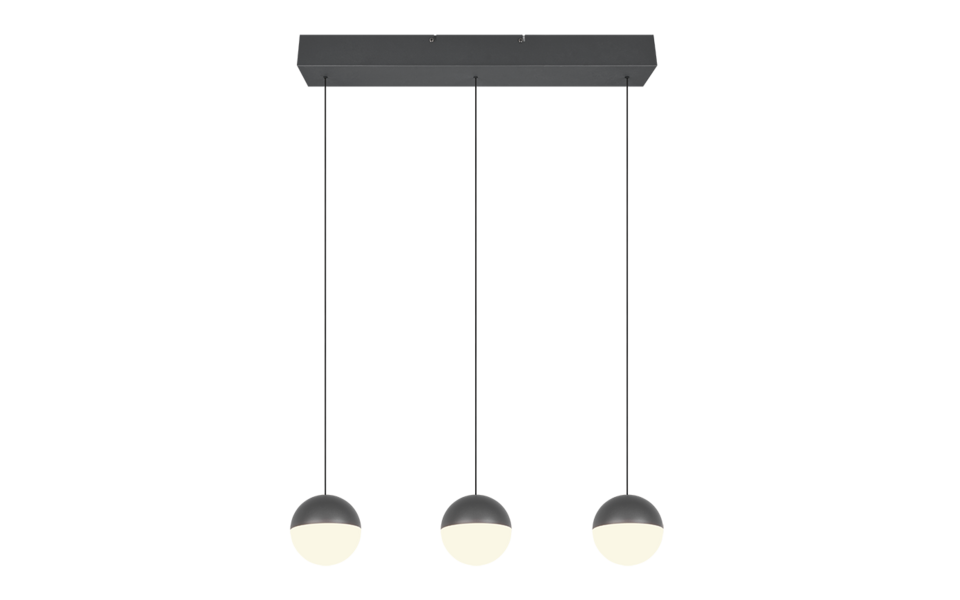Trio Lighting Trio SENTA LED pendant light | 3x 7W 840 lm 3000K | IP20 | 150 cm