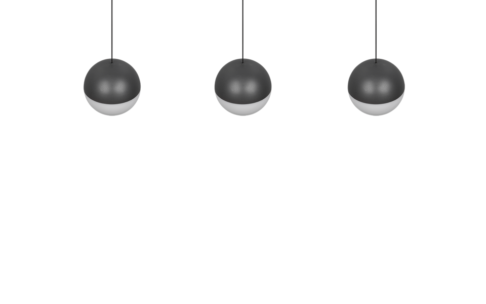 Trio Lighting Trio SENTA LED pendant light | 3x 7W 840 lm 3000K | IP20 | 150 cm