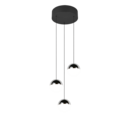 Trio Lighting Trio SENTA hanglamp | LED | chroom | Ø 25 cm | IP20 | 3x 5W | 800 lm | 4000K