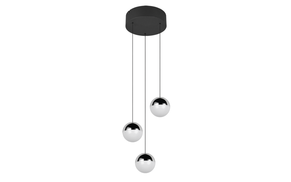 Trio Lighting Trio SENTA LED pendant light | 3x 7W 840 lm 3000K | Ø 20 cm | IP20 | 150 cm Trio Lighting Trio SENTA LED pendant light | 3x 7W 840 lm 3000K | Ø 20 cm | IP20 | 150 cm