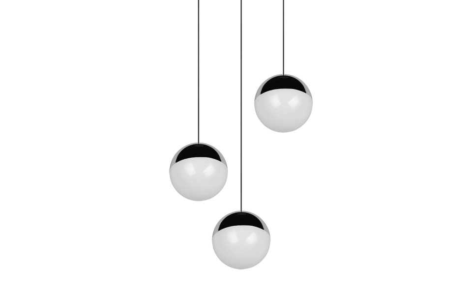 Trio Lighting Trio SENTA LED pendant light | 3x 7W 840 lm 3000K | Ø 20 cm | IP20 | 150 cm Trio Lighting Trio SENTA LED pendant light | 3x 7W 840 lm 3000K | Ø 20 cm | IP20 | 150 cm
