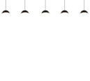 Trio Lighting Trio SENTA hanglamp | LED | chroom | 114 x 10 cm | IP20 | 5x 5W | 800 lm | 4000K