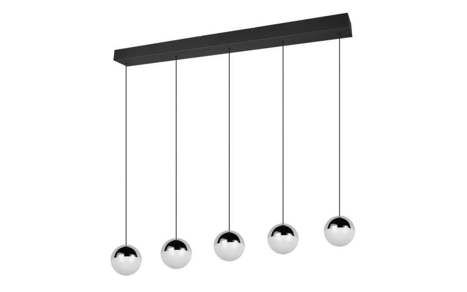 Trio Lighting Trio SENTA LED pendant light | 5x 7W 840 lm 3000K | IP20 | 150 cm Trio Lighting Trio SENTA LED pendant light | 5x 7W 840 lm 3000K | IP20 | 150 cm