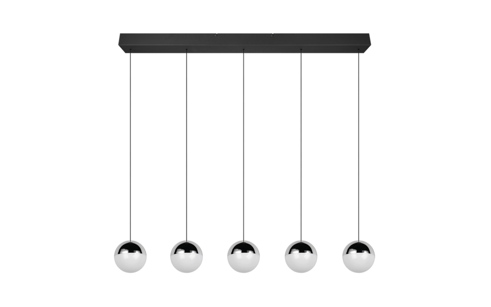 Trio Lighting Trio SENTA LED pendant light | 5x 7W 840 lm 3000K | IP20 | 150 cm Trio Lighting Trio SENTA LED pendant light | 5x 7W 840 lm 3000K | IP20 | 150 cm