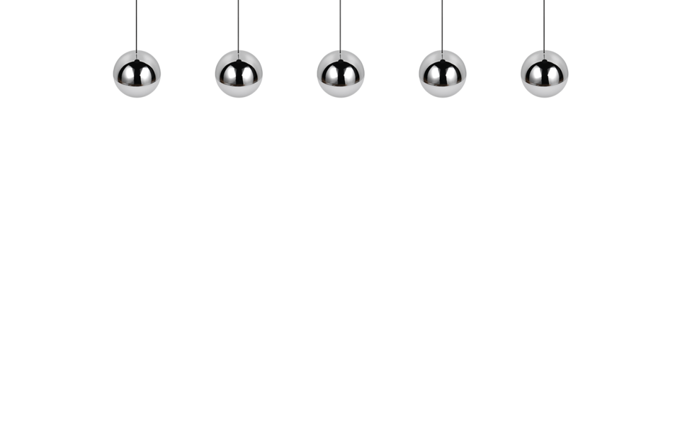 Trio Lighting Trio SENTA LED pendant light | 5x 7W 840 lm 3000K | IP20 | 150 cm Trio Lighting Trio SENTA LED pendant light | 5x 7W 840 lm 3000K | IP20 | 150 cm