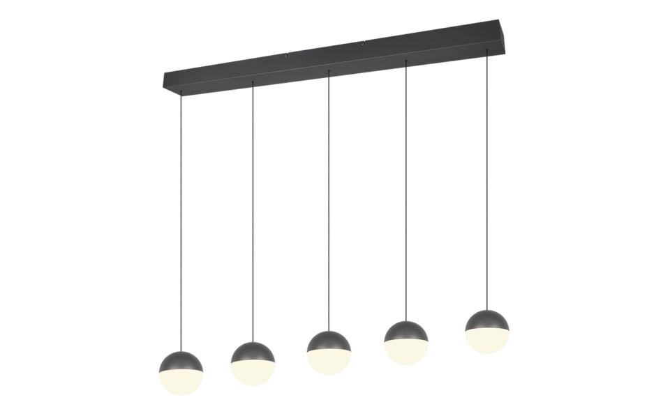 Trio Lighting Trio SENTA LED pendant light | 5x 7W 840 lm 3000K | IP20 | 150 cm Trio Lighting Trio SENTA LED pendant light | 5x 7W 840 lm 3000K | IP20 | 150 cm