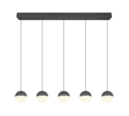 Trio Lighting Trio SENTA LED pendant light | 5x 7W 840 lm 3000K | IP20 | 150 cm