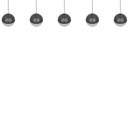 Trio Lighting Trio SENTA LED pendant light | 5x 7W 840 lm 3000K | IP20 | 150 cm