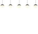 Trio Lighting Trio SENTA LED pendant light | 5x 7W 840 lm 3000K | IP20 | 150 cm