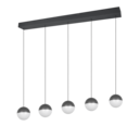 Trio Lighting Trio SENTA LED pendant light | 5x 7W 840 lm 3000K | IP20 | 150 cm