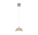 Trio Lighting Trio TILOS hanglamp | E27 Fitting | warm beige met wit | Ø 23 cm | IP20 | excl. 1x E27 | max. 10W