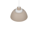 Trio Lighting Trio TILOS hanglamp | E27 Fitting | warm beige met wit | Ø 23 cm | IP20 | excl. 1x E27 | max. 10W
