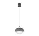 Trio Lighting Trio TILOS hanglamp | E27 Fitting | antraciet met wit | Ø 30 cm | IP20 | excl. 1x E27 | max. 10W