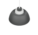 Trio Lighting Trio TILOS hanglamp | E27 Fitting | antraciet met wit | Ø 30 cm | IP20 | excl. 1x E27 | max. 10W