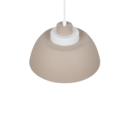 Trio Lighting Trio TILOS hanglamp | E27 Fitting | warm beige met wit | Ø 30 cm | IP20 | excl. 1x E27 | max. 10W