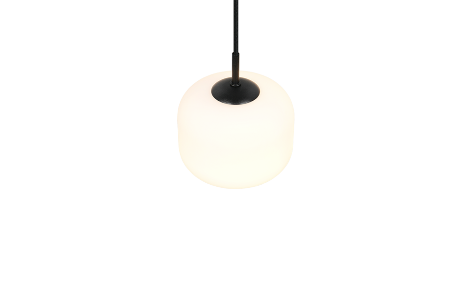 Trio Lighting Trio SIGNE hanglamp | E14 Fitting | wit | Ø 15 cm | IP20 | excl. 1x E14 | max. 10W