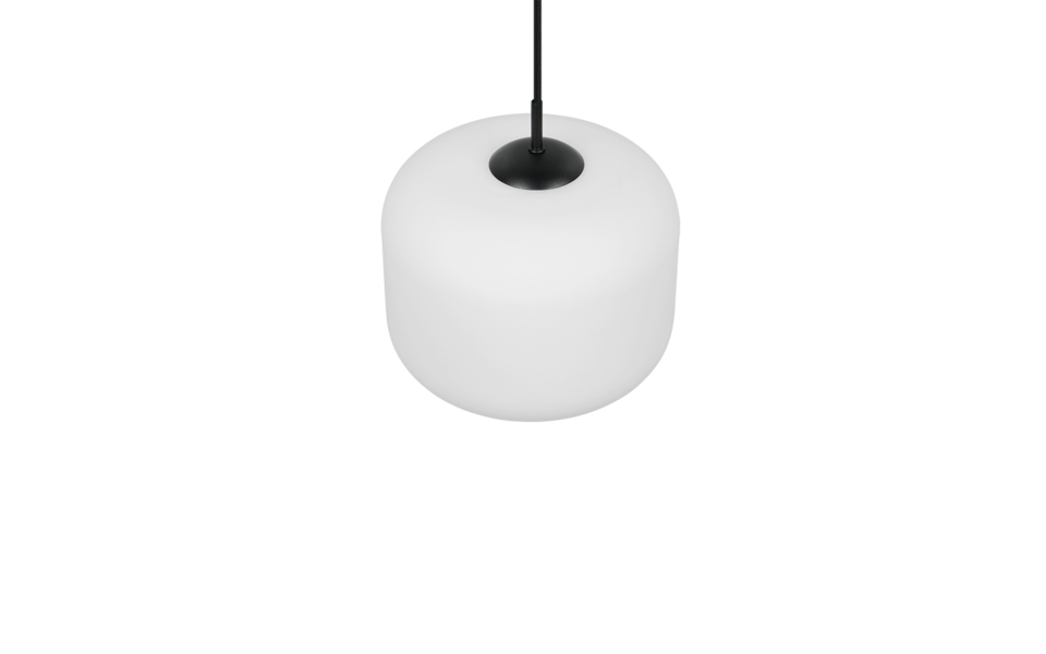 Trio Lighting Trio SIGNE pendant light | 1x E27 max 40W | white | Ø 18 cm | IP20 | 150 cm