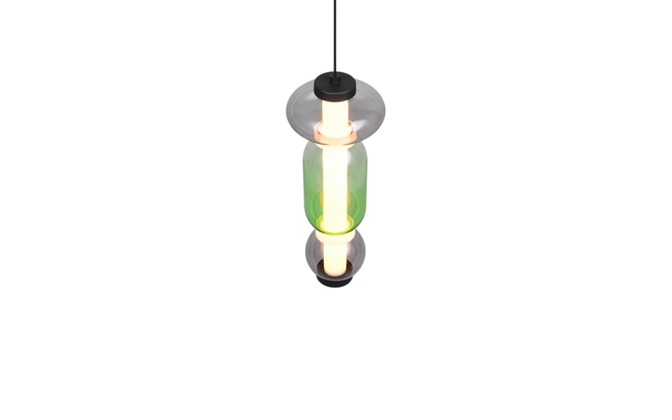 Trio Lighting Trio MINERVA hanglamp | LED | multicolor | Ø 15,5 cm | IP20 | 1x 6W | 800 lm | 2300+3000+4000K | dimbaar Trio Lighting Trio MINERVA hanglamp | LED | multicolor | Ø 15,5 cm | IP20 | 1x 6W | 800 lm | 2300+3000+4000K | dimbaar